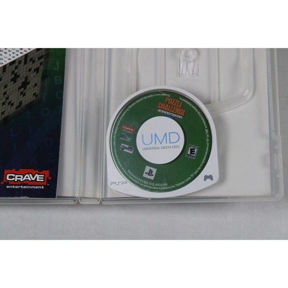 Puzzle Challenge: Crosswords and More (Sony PSP, 2006) Instruction Booklet - Picture 5 of 7